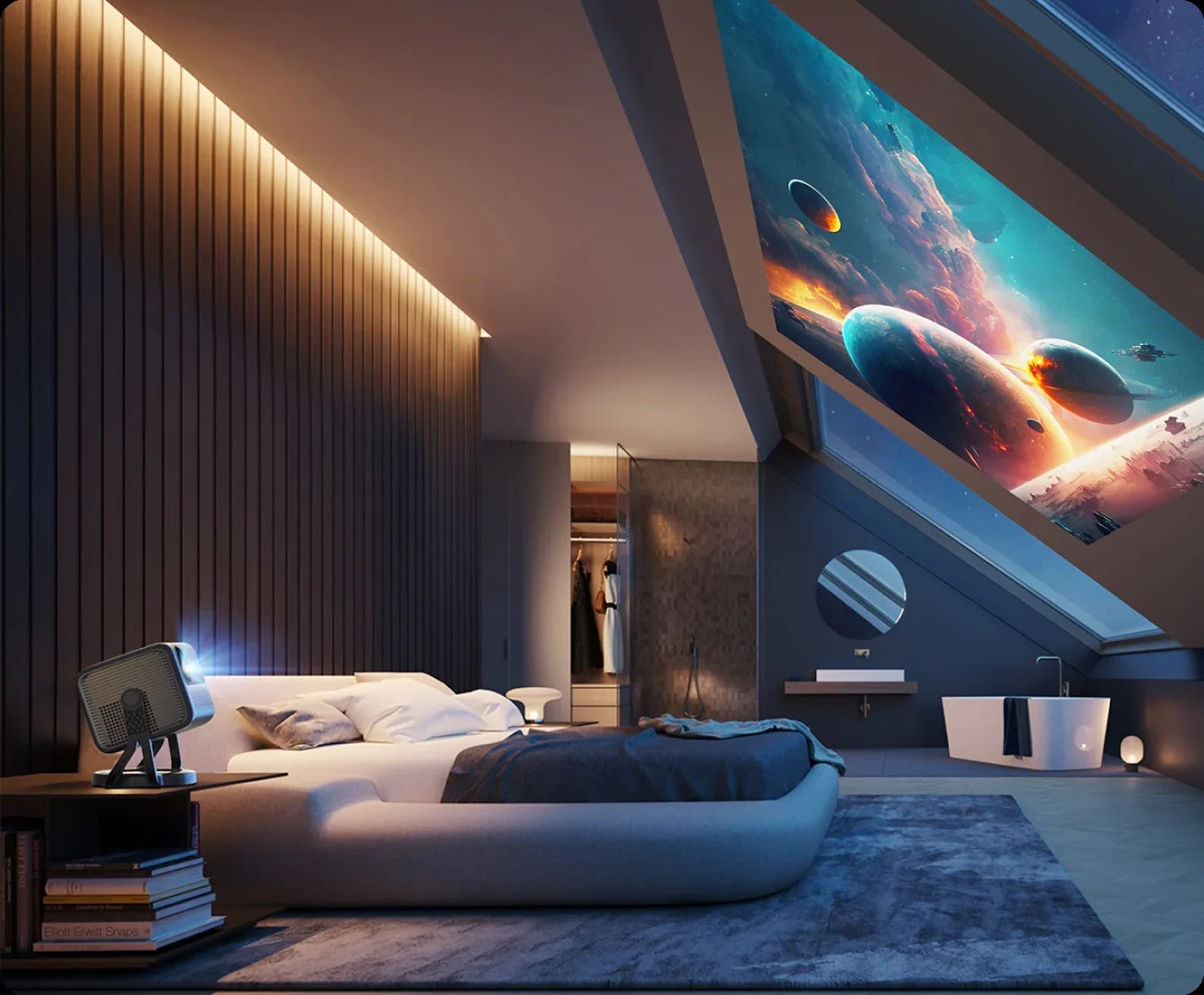 Nova C40 Projector + Free Gift