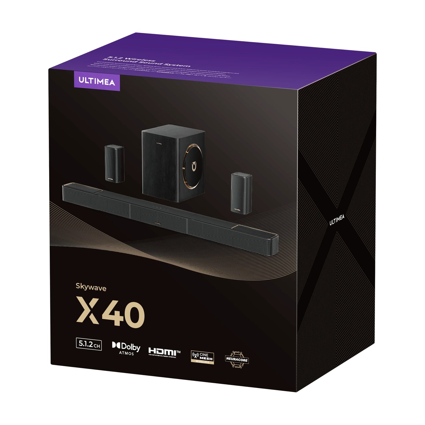 Refurbished Skywave X40 5.1.2 Soundbar