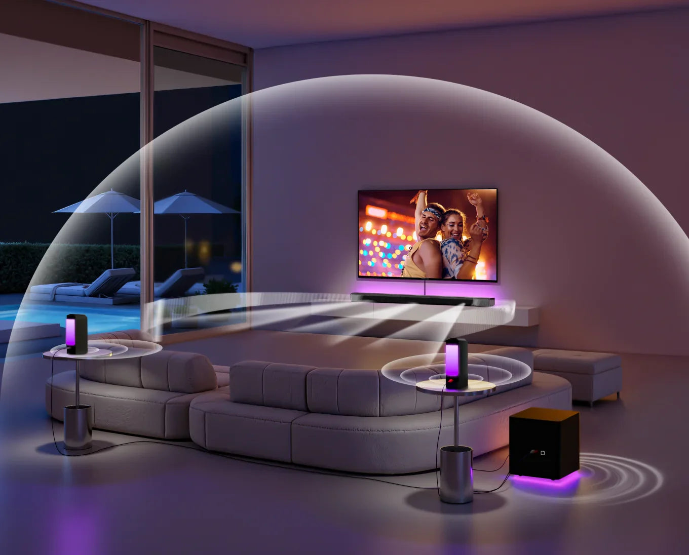 Apollo S90 9.1 Soundbar + Free Gift