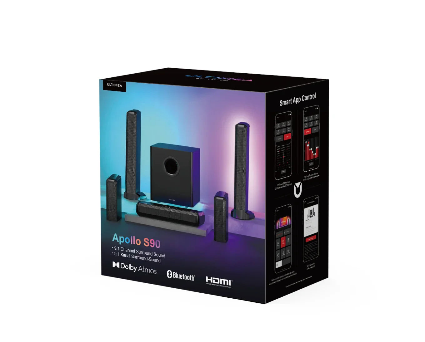 Apollo S90 9.1 Soundbar + Free Gift