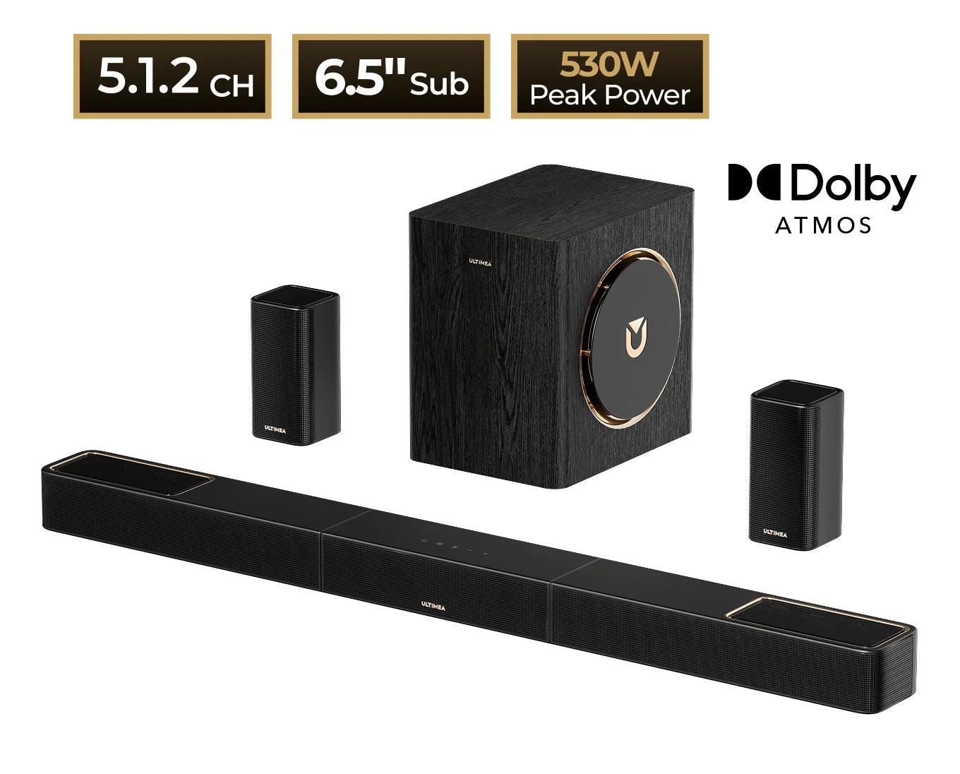 Skywave X40 5.1.2 Soundbar + Free Gift