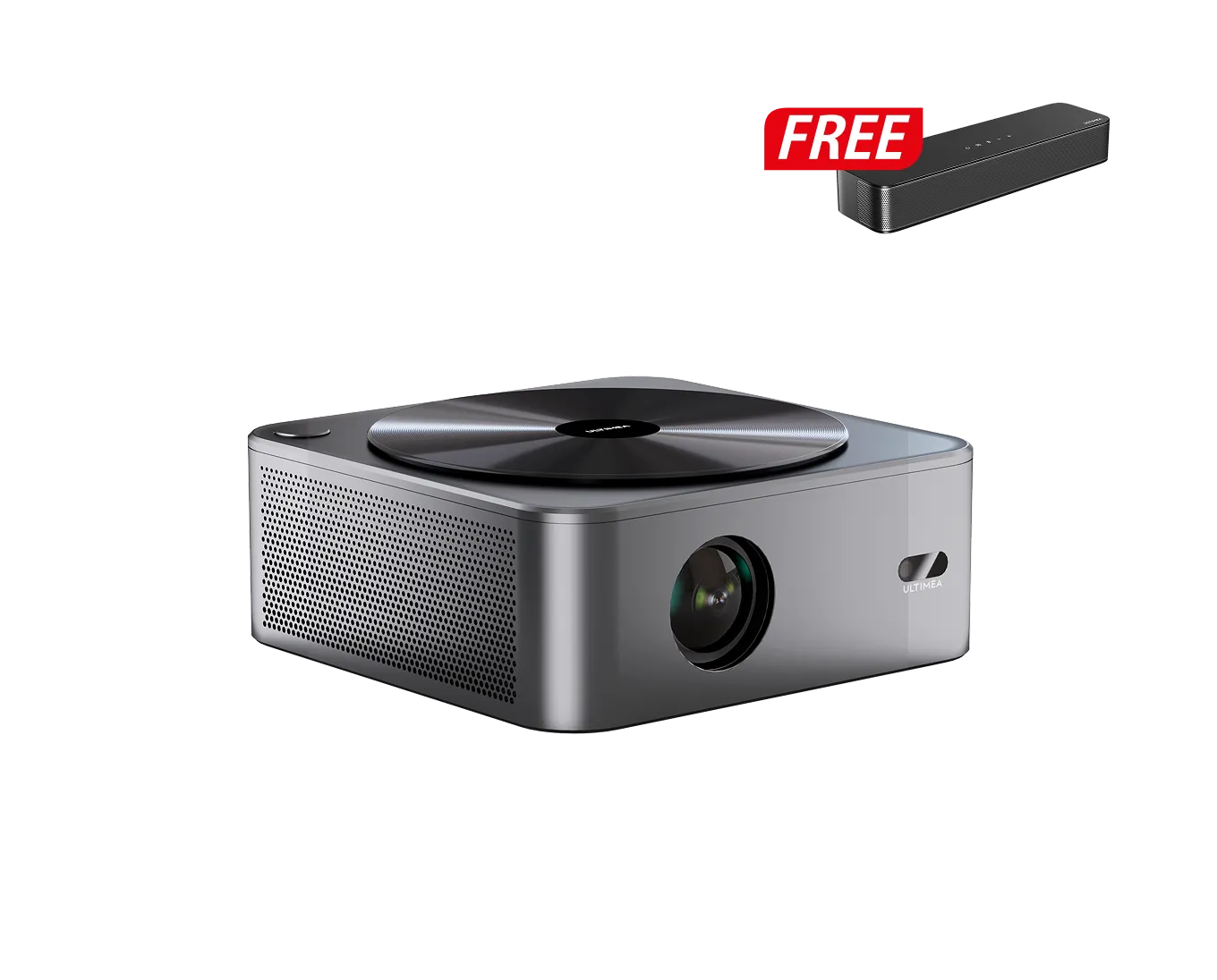 ULTIMEA Apollo P40 1080P プロジェクター本体 Ultimea Apollo P40 | Native 1080P Smart Projector with 4K Support