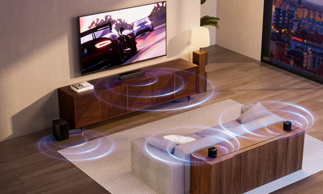 Immersiven Sound im kleinen Wohnzimmer erzeugen