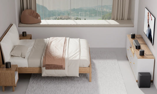 Großer Sound in kleinen Räumen: Dein minimalistisches Heimkino im Schlafzimmer