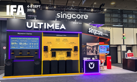 ULTIMEA op IFA 2026: Sphere X Pro & Singcore Debuut