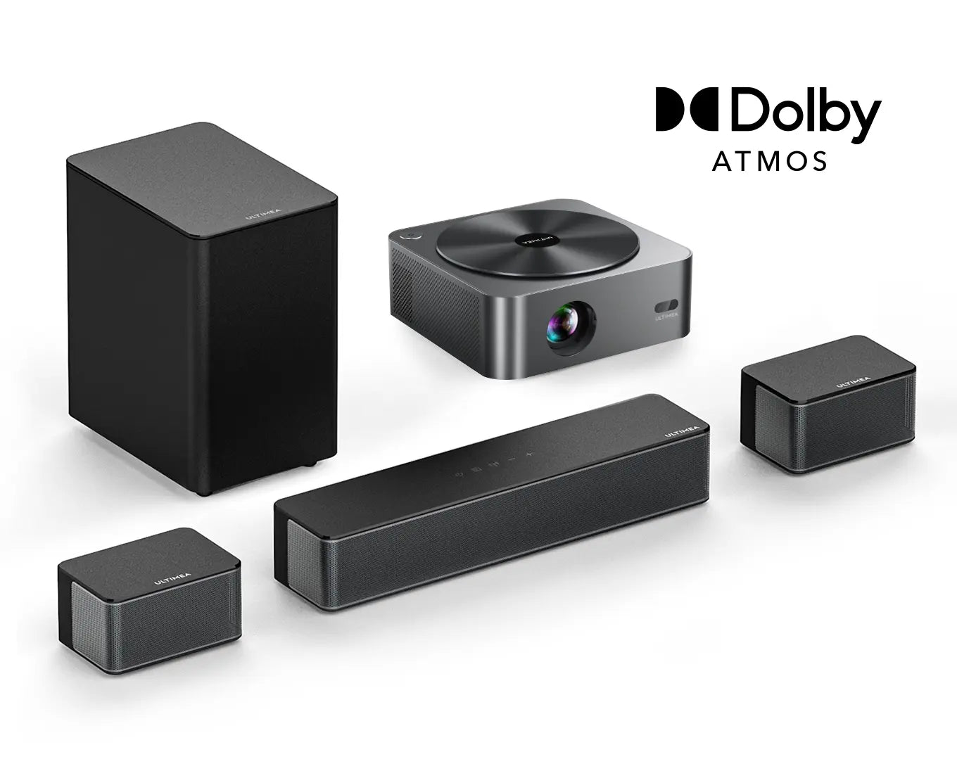 Apollo P40 Projector & Poseidon D50 Soundbar Bundle