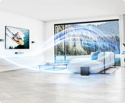 Poseidon E40 Projector & Poseidon D80 Soundbar Bundle