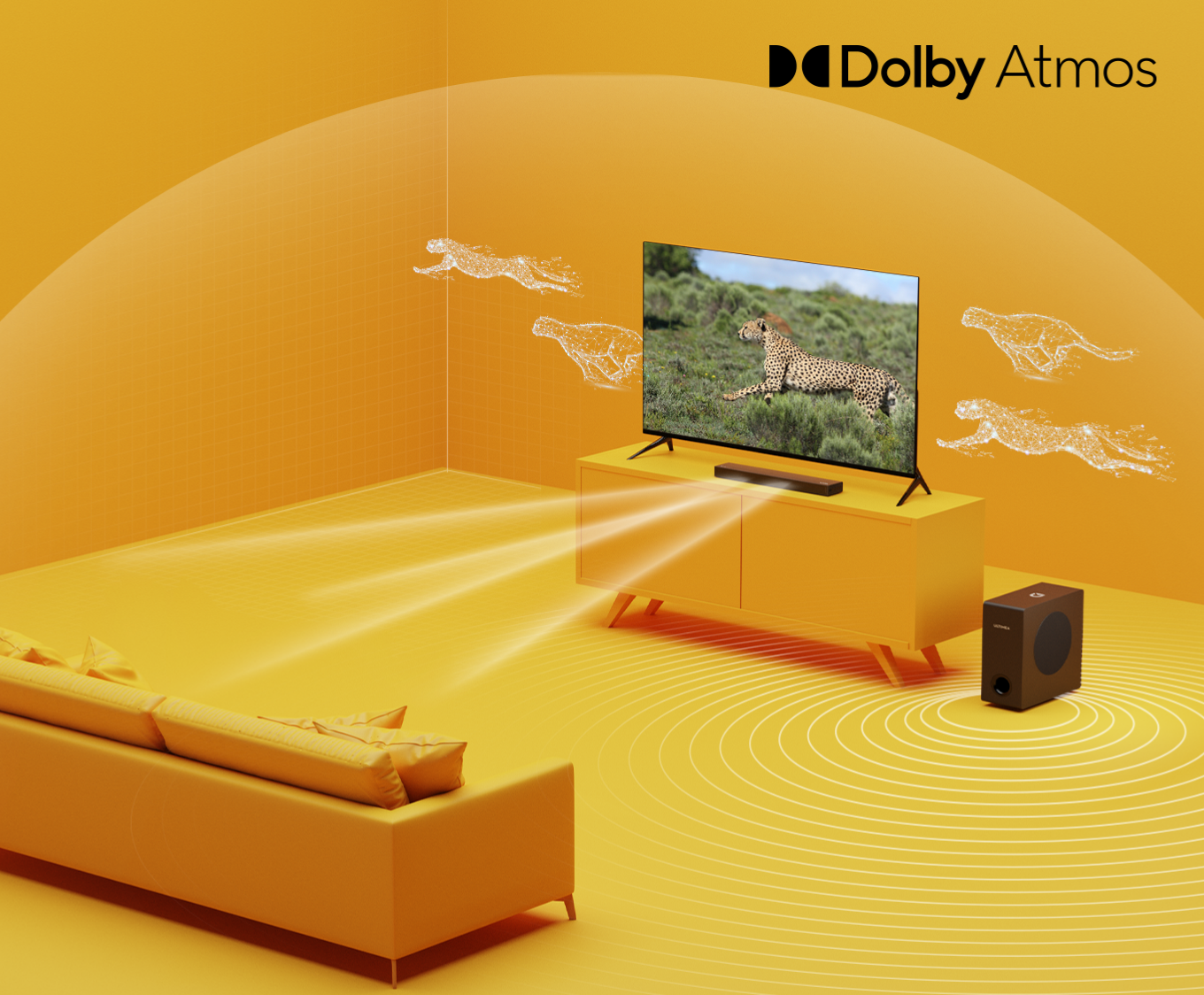 Ultimea Nova S50 | The World's Slimmest Dolby Atmos 2.1 Soundbar Ultimea Nova S50 | The World's Slimmest Dolby Atmos 2.1 Soundbar