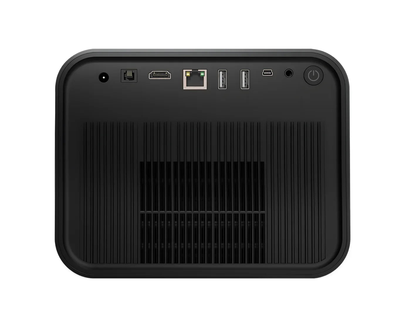 High-brightness home theater projector with 1800 ANSI Lumens and immersive sound