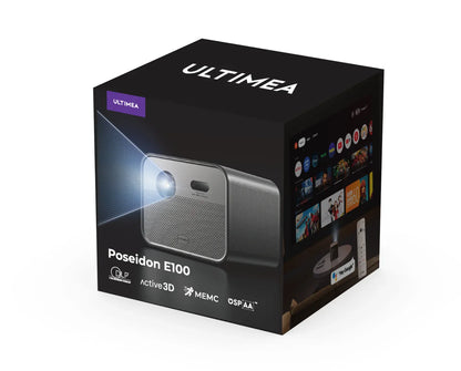 4K supported projector with HDR10 & HLG for enhanced contrast and color