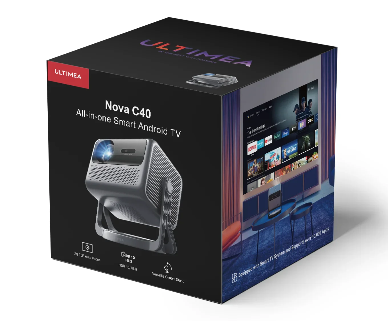 Nova C40 Projector & Nova S80 Bundle