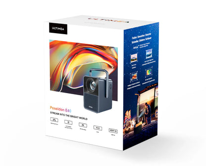 Poseidon E40 Projector & Poseidon D70 Soundbar Bundle