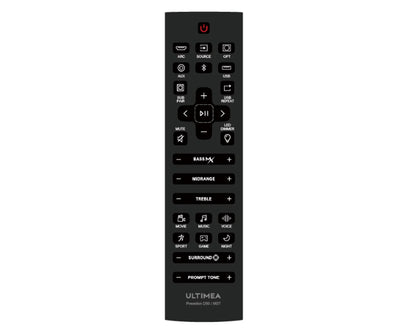 Poseidon D50 Soundbar Remote Control