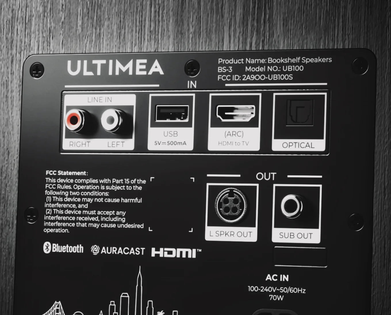 BS-3 Bluetooth Bookshelf Speakers Pre-order