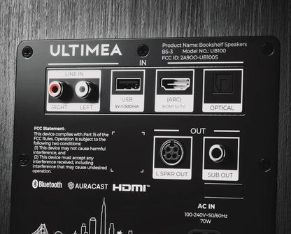 BS-3 Bluetooth Bookshelf Speakers Pre-order