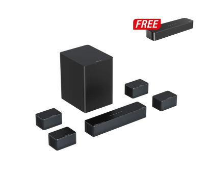 Poseidon D80 Dolby Atmos Soundbar + Free Gift