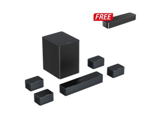 Poseidon D80 Dolby Atmos Soundbar + Free Gift