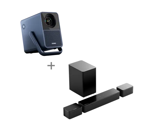 Poseidon E40 Projector & Poseidon D60 Soundbar Bundle